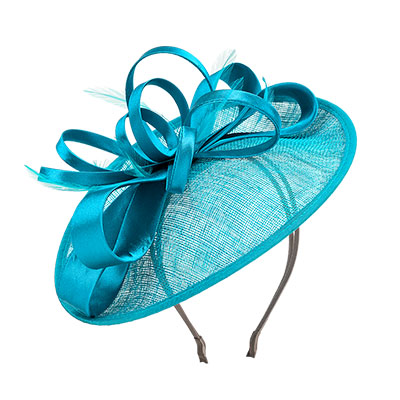 Sinamay fascinator