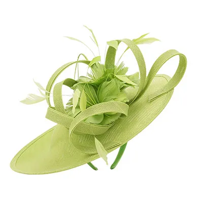 Sinamay fascinator