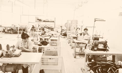 Sewing department