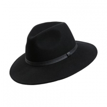 Black Wool Felt Hats