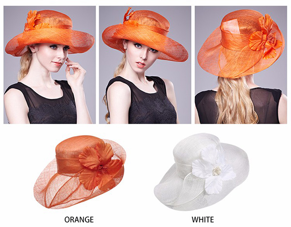 Wholesale Philippine Sinamay Church Hats