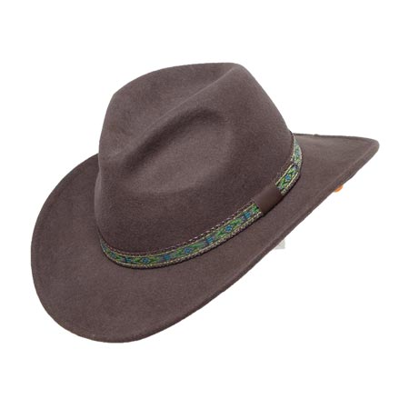 Wholesale Wool Felt Cowboy Hat Men Hats Custom