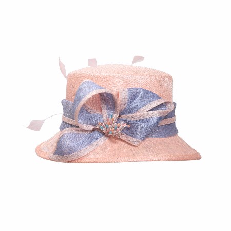 Wholesale Lady Sinamy Church Hat Women Straw Hat For Sale