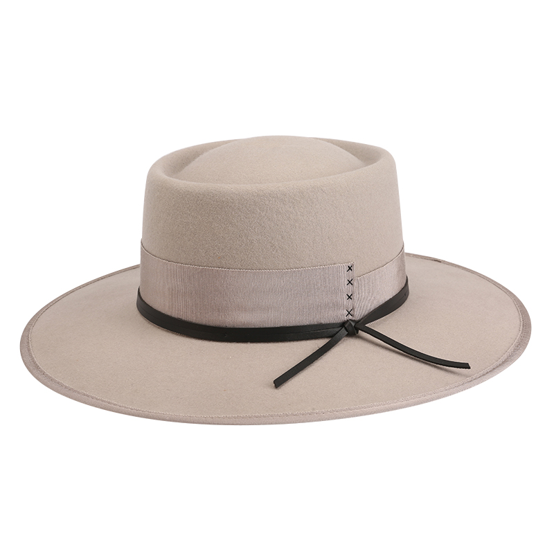 Custom Women  Wide Brim Australian 100% Wool Fedora Hats 