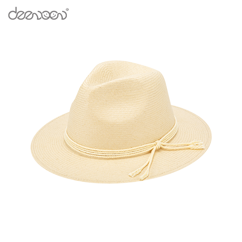 Custom Women'S Straw Fedora Hats