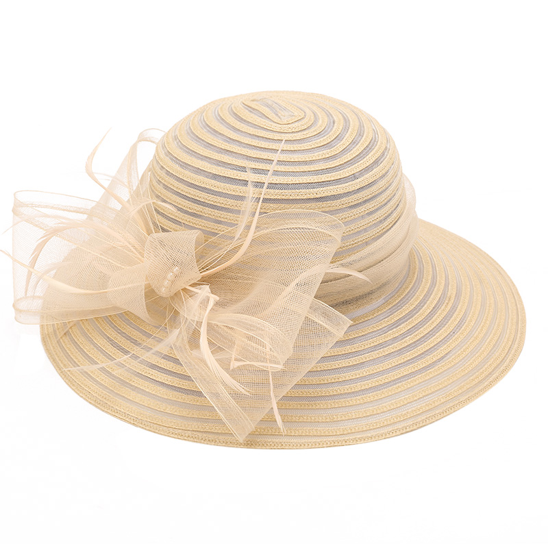  Wedding Fascinator Hats For Ladies Women Mini Sinama Hat Tea Party Dress White Church Hats